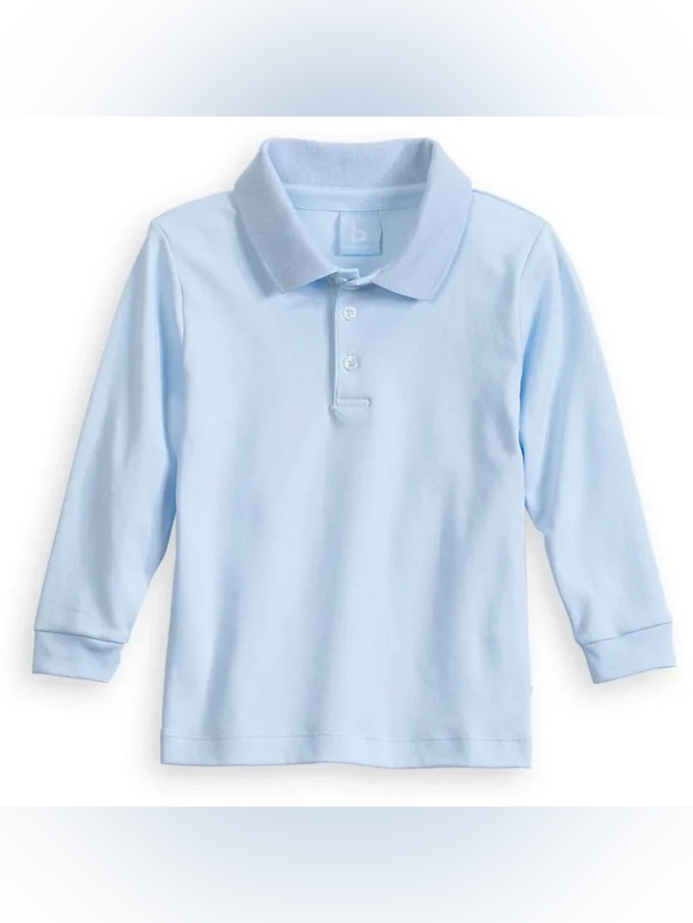 Long Sleeve Pima Polo - (Size 3T)
